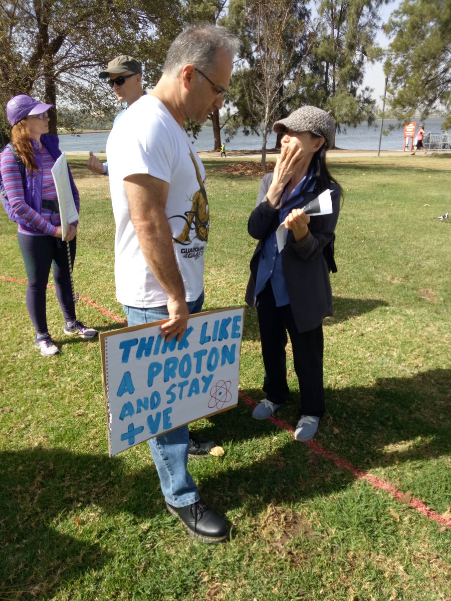 ScienceMarchCBR's tweet photo. Signs at the March for science Canberra. #MarchForScienceCanberra #MarchForScienceCBR https://t.co/32UJaZ5DsK