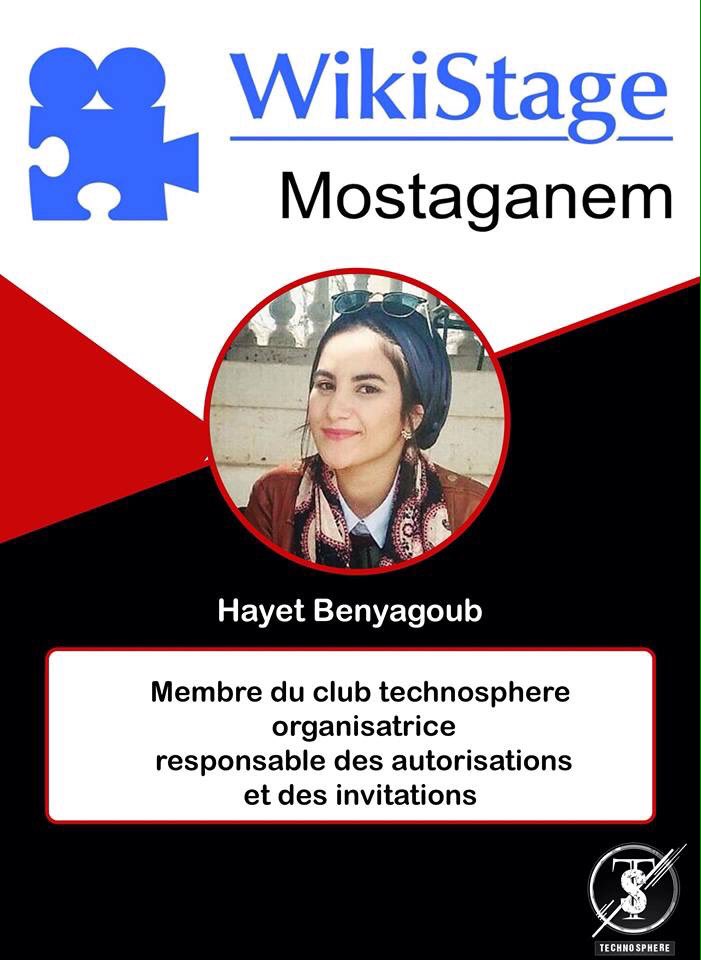 WikiStageMostag's tweet photo. #Wikistage_Mostaganem #First_Edition
#Wikistage_event #Ideas_For_Change
#TechnoSphere_Club 
#Wikistage_Community
#Samedi_21_April_2k18 
#Stay_tuned_for_registration https://t.co/ms137smx66