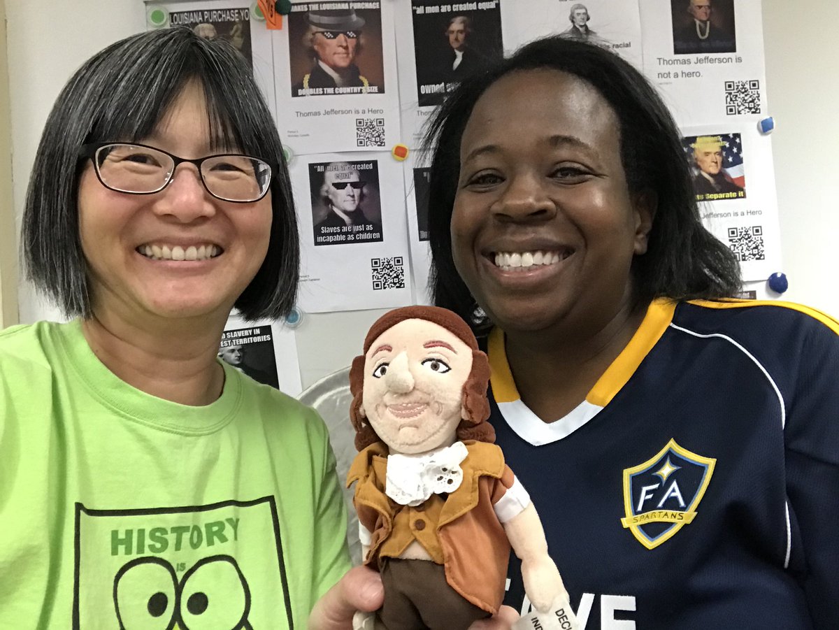 HistoryFrog's tweet image. So great to #collab w @Deja_L_Anderson Leader in Me #communitycircles #FAcollab Thanks for a great day! @FirstAveMS @ArcadiaUnified @lantonha @ZvartAlexan (&amp;amp; Happy Birthday TJ &amp;amp; Hoppy #FrogtasticFriday🐸!)