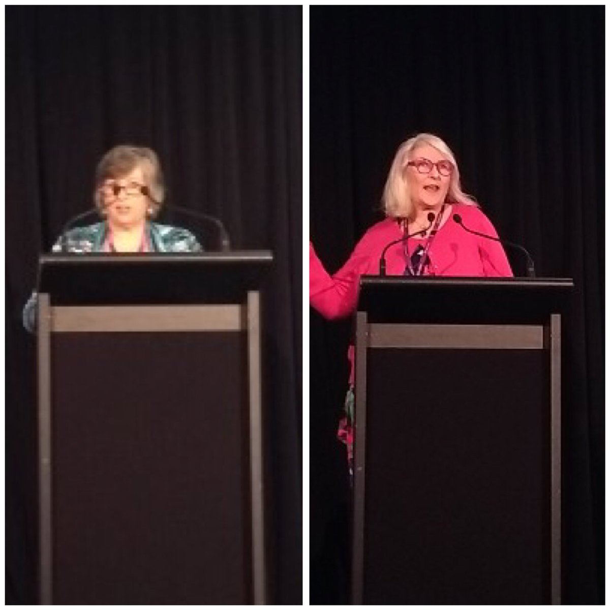 ACMHN's tweet photo. Great start to the second day of #PMHC2018 Margaret Doherty on Co-design of services for the future and Cath Roper on Beyond dystopia and utopia - creating communities in which we all have sense of belonging. https://t.co/85vYpmIEbq