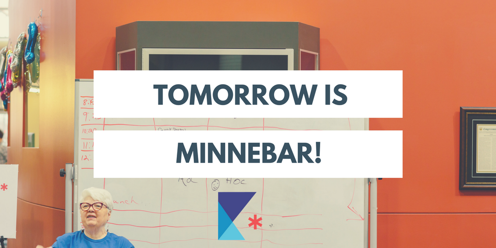 minnestar's tweet photo. #Minnebar is just a few hours away! Travel safe #MNtech, we can't wait to see you! https://t.co/LBst9mbALy