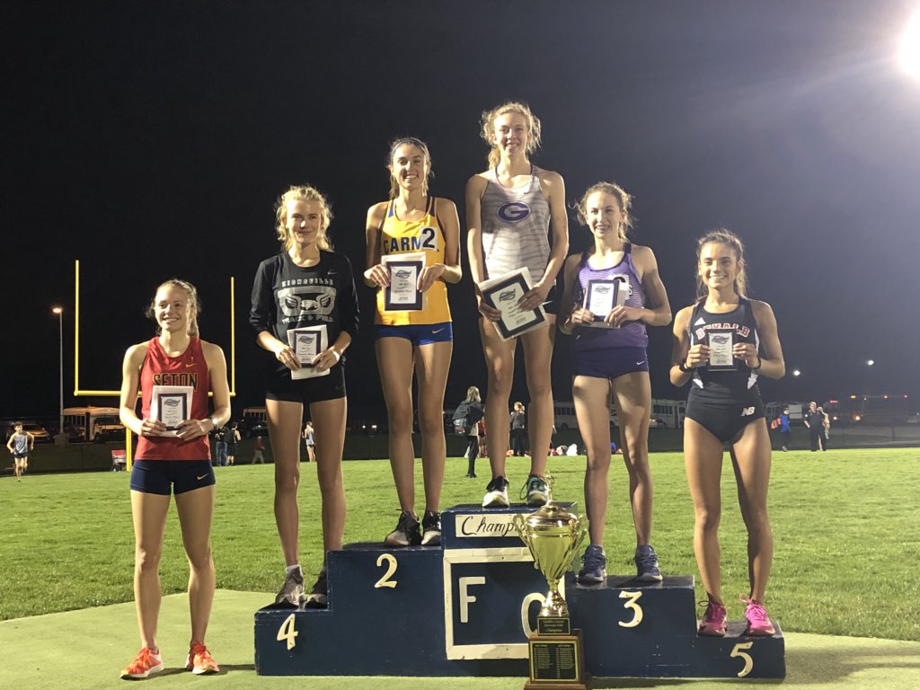 MileSplitIN's tweet photo. Your top 6 for the girls mile. Wilson sets a new meet record! #Flashes18 https://t.co/zX0PWZcr0O