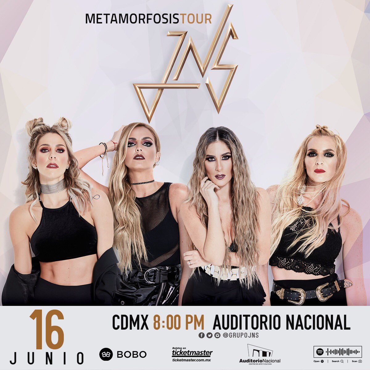 karladiazOF's tweet photo. Yeiiiii!!!! Ya están los boletos a la ventaaaa!!! Nos vemos 16 de Junio Auditorio Nacional 🎉🙏🏻🙌🏻 #JNSMetamorfosisTour 🔥🔥🔥🔥🔥🔥🔥🔥🔥🔥Agarrenseeeeee!!!!! @grupojns 💃🏼💃🏼💃🏼💃🏼 @AuditorioMx https://t.co/egjmPzH6j4