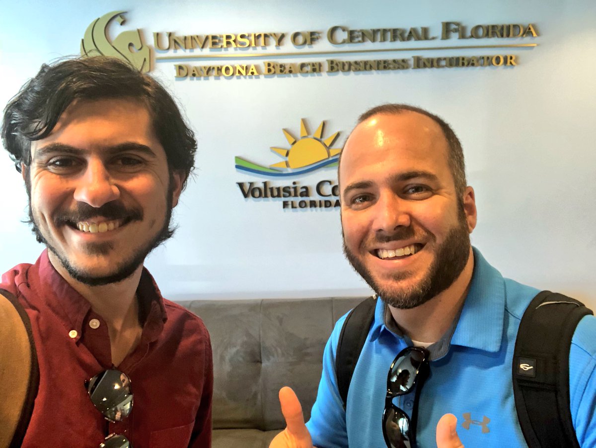JosephRRusso's tweet photo. Visited @MZaharios and the @flvec today in Daytona Beach! #LaunchFlorida https://t.co/2MZcDl51Sx