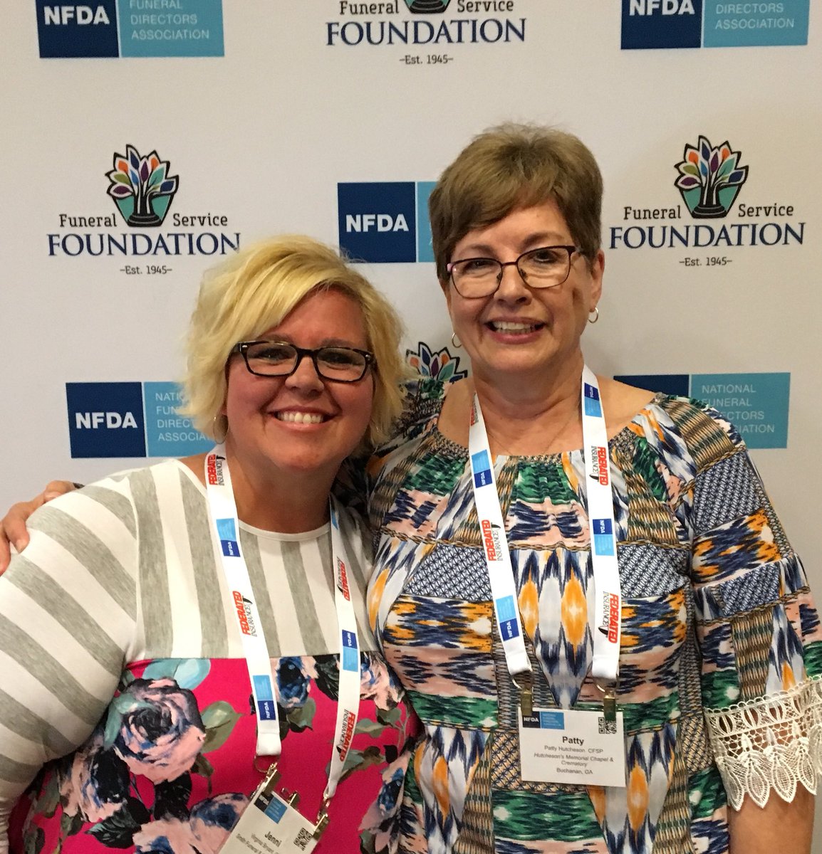 APFSP's tweet photo. Looks who’s the #nfdaPWC ?! It’s APFSP Exec Director Patty Hutcheson and board of trustee @jdlbryant https://t.co/4cA3mtSaOI