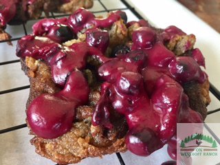 OnwesthoffRanch's tweet photo. Gluten &amp; Sugar FREE  (Keto)
Blueberry Fritters &amp; Chocolate Chip Coffee Glazed Fritter! Yum!

https://t.co/PjweFOw0XY https://t.co/RwDgroixjh