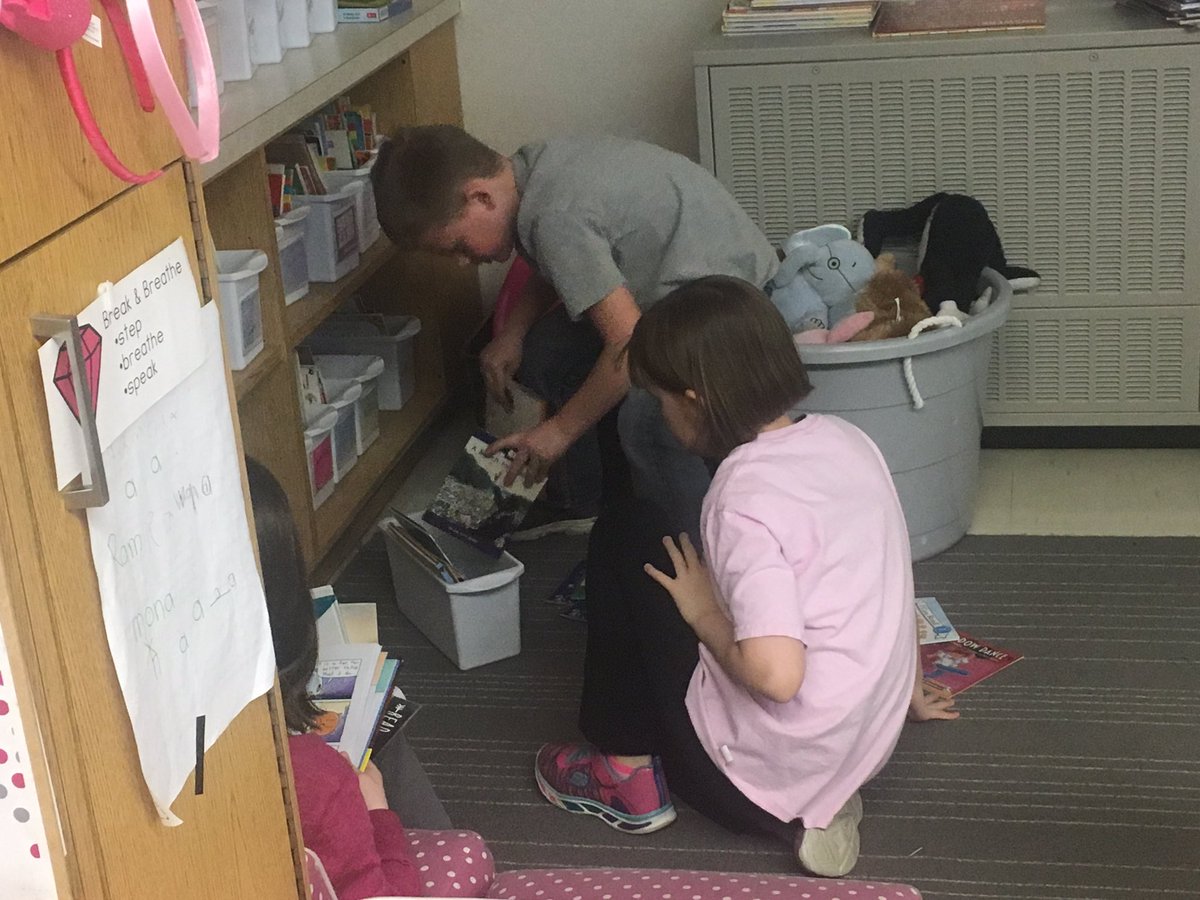 MrsMadsen05's tweet photo. I love that these two took initiative on their own to re-sort and clean up our class library! #LincolnLionsPride #EnvironmentalPride https://t.co/nrTPXljafM