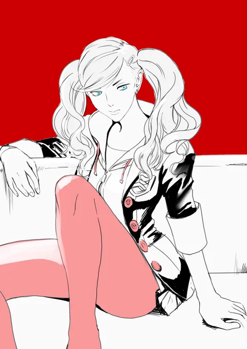ペルソナ5の高巻杏。 