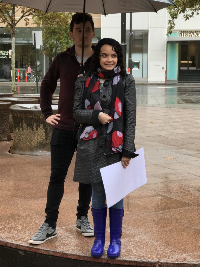 WomenOfWaite's tweet photo. Great job @porridgepusher @WhyWaite_UoA and @ProfessorRimu who all braved the weather to speak at #MarchForScienceAdelaide today. It was wet but their passion for #science was red hot! #WomenInSTEM #WomenofWaite https://t.co/QLvoACXHxq