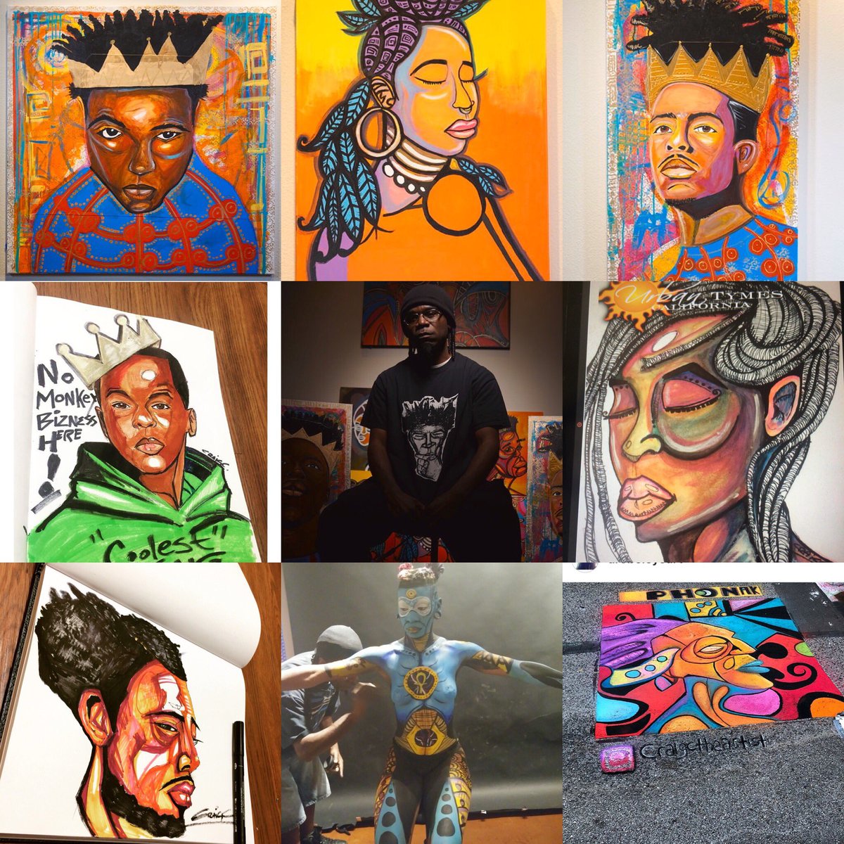 CraigCthaArtist's tweet photo. #artvsartist Craig C. The Artist https://t.co/WYLeQ0Yxrh