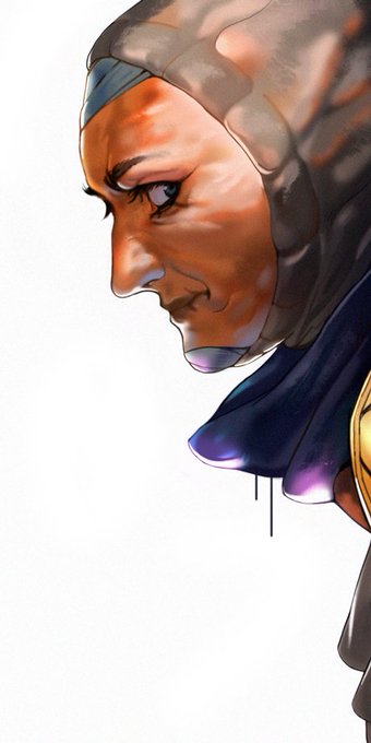 少し...他のスタイルで描いてみた。 