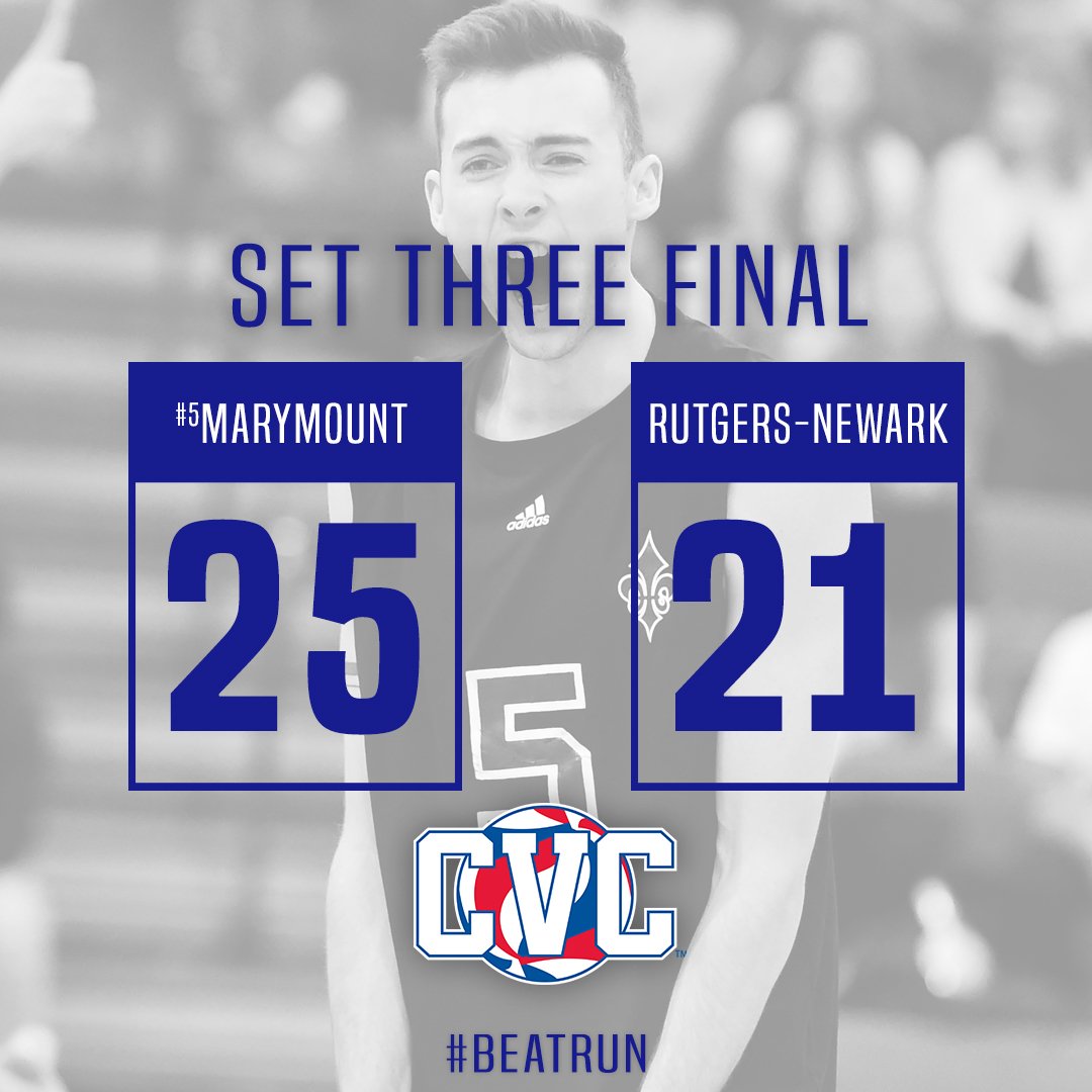 MarymountSaints's tweet photo. MVB: Good momentum swing for the Saints in set three, battling out a 25-21 victory over the Raiders to take a 2-1 lead in the CVC semifinal match; Wiechecki up to 13 kills, Bratke 31 assists, Choate 9 digs #WeBleedBlue #BeatRUN https://t.co/IaRpYWJF3p