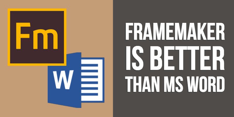 mattrsullivan's tweet image. Just finished the companion blog post for my #FrameMaker v. Word Adobe #techcomm webinar for April 18 ht.ly/TQ6n30jufbX
