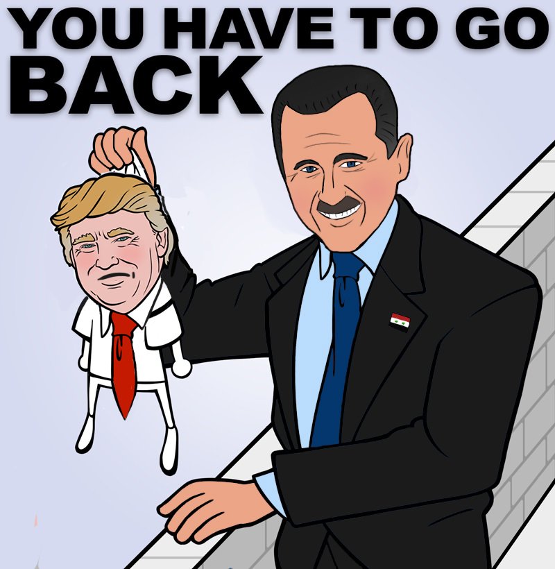 JohnnyLolbieski's tweet photo. @WaelAlRussi good luck Assad https://t.co/GJR3yMZjkw