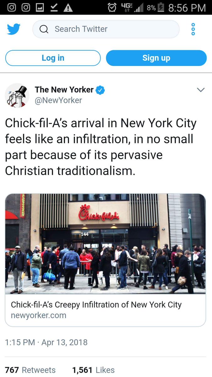 Pi_Cutlery_Tool's tweet photo. @benshapiro @KirbyWilbur @toddeherman They don't even try to hide it anymore. Liberalism breeds religious bigotry. 
Will the New Yorker suffer any advertisers? https://t.co/mQzXTbJNF3
