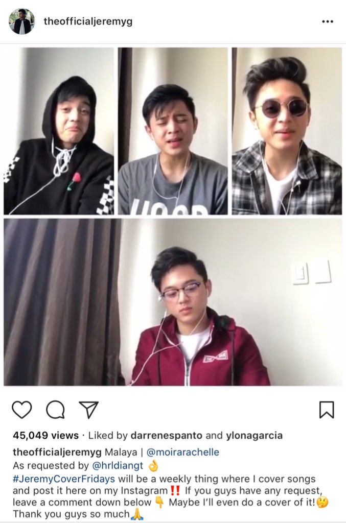 jimpylosophies's tweet photo. Grabe iba talaga si @VoiceTeensJer!!!!👏🏻♥️😍 love this #CoverFridays entry! Pinaka gwapo yung nag-organ pero cute yung nakashades na version. Haha! But most importantly, super wow the voice na may pa-blending with himself. Watch: https://t.co/yWdrizuJsH ✨💖👏🏻 https://t.co/Sefqsq7uGP