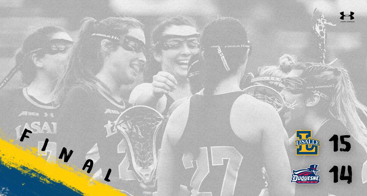 LaSalleLacrosse's tweet photo. La Salle wins an overtime thriller! https://t.co/D3dK8LVAon