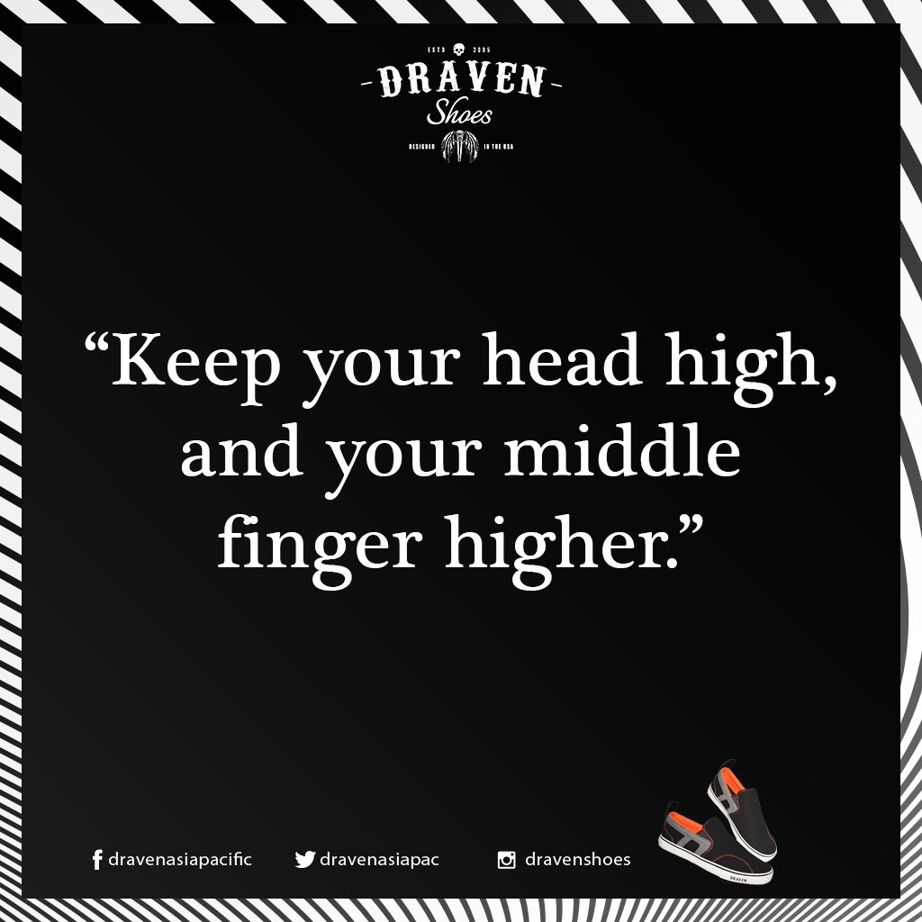 Don't forget the haters, folks! #draven #dravenshoes