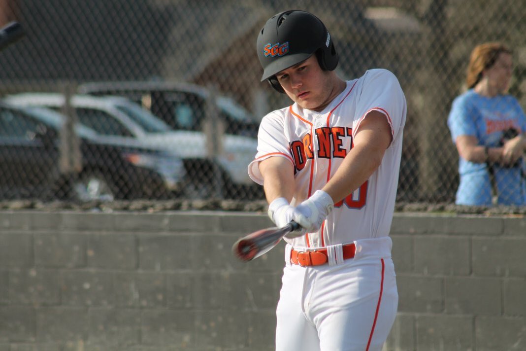 SGCBaseball's tweet photo. #HORNETSWIN 5-2 over McNairy Central and improve to 16-6-1. @willcorbin7 gets the win in relief giving up 1 run on 2 hits in 5IP. 

@LeviSchlesinger @Dylan_Robbins04 @dlevimoore14 and @trey_sherrill_5 all had 2 hits. @CarterDain had 2RBI. https://t.co/OUCk9ZcLQC