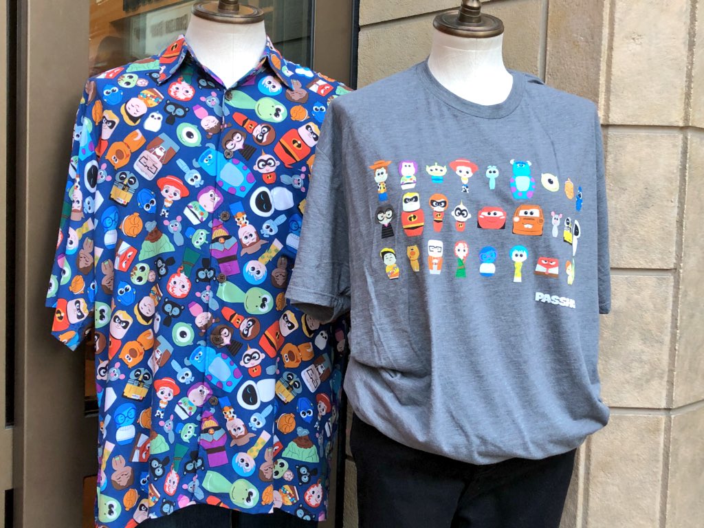 pixar button up shirt