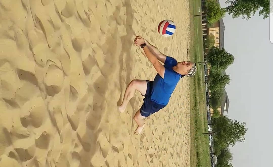 det_847's tweet photo. Ice cream social and sand volleyball morale event! https://t.co/zvG2PM2BVM