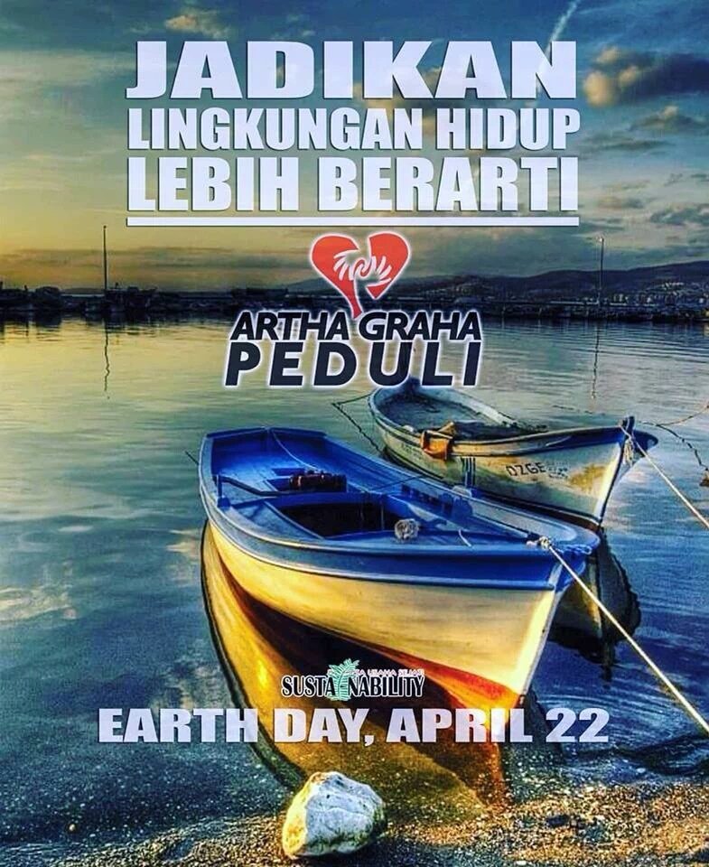 AndyZuliandi's tweet photo. ❤💙 #EarthDay2018 💙❤
#AGPeduli #AGPeduliBumi #AGPEarthDay #EndPlasticPollution #LessPlastic #EarthDay #CitarumLestari https://t.co/FaMyMRI9NC