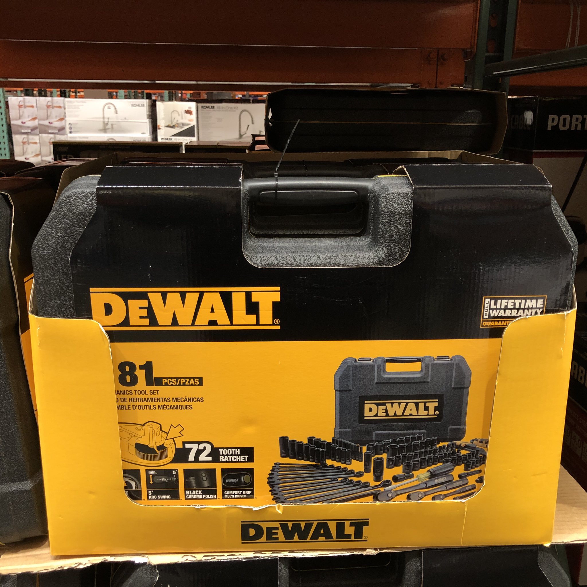 Dewalt 181 piece cheap tool set costco