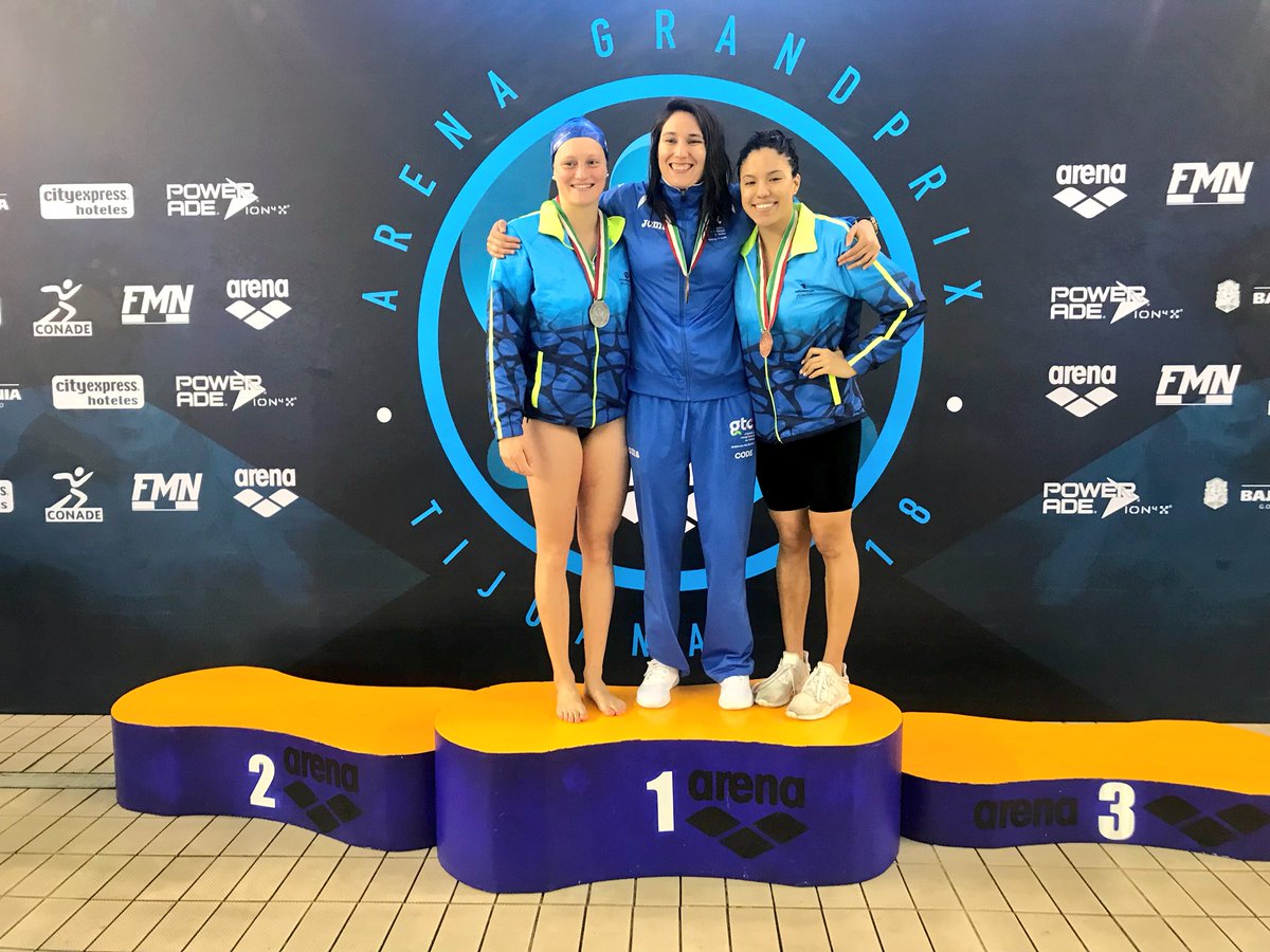 deportegente's tweet photo. 🎶Vamooos, vámonos pa’ Barranquilla, Colombia, Guanajuato ya está listo, ya es hora🎶

¡Hey @Bquilla2018, @liliyaks con boleto rumbo a 🇨🇴😉🏊🏻‍♀️!

¡Muchas felicidades Liii, campeona y nuevo récord mexicano en el #ArenaGPTijuana2018! 🙌🏻🏊🏻‍♀️🙌🏻 https://t.co/4Zwhenmzwv