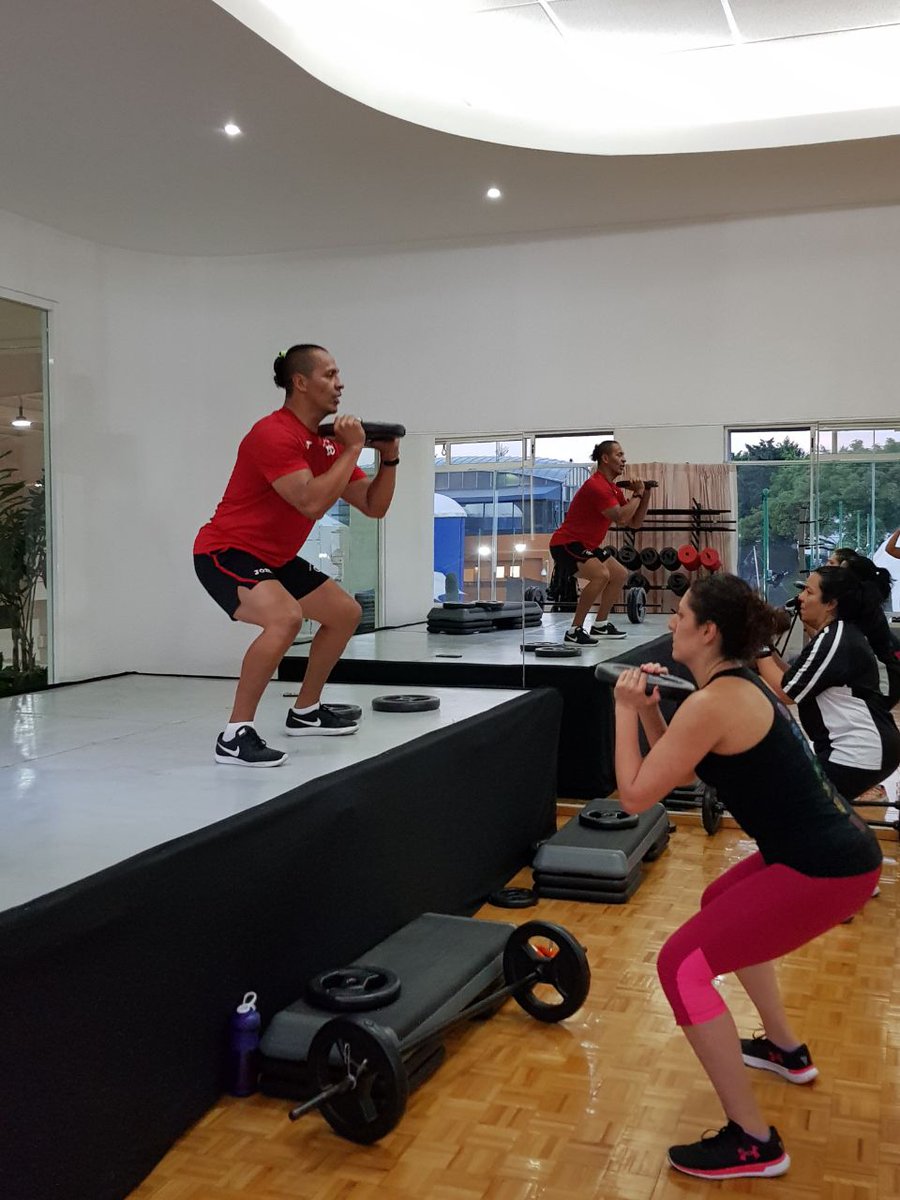 dpabel007yahooc's tweet photo. Hoy se realizaron los relanzamientos de #lesmills #bodypump105 y #powerjump55 en el #centrodeportivocoyoacan #contodo #esviernesytucuerpolosabe https://t.co/Hk4h0sfL9X