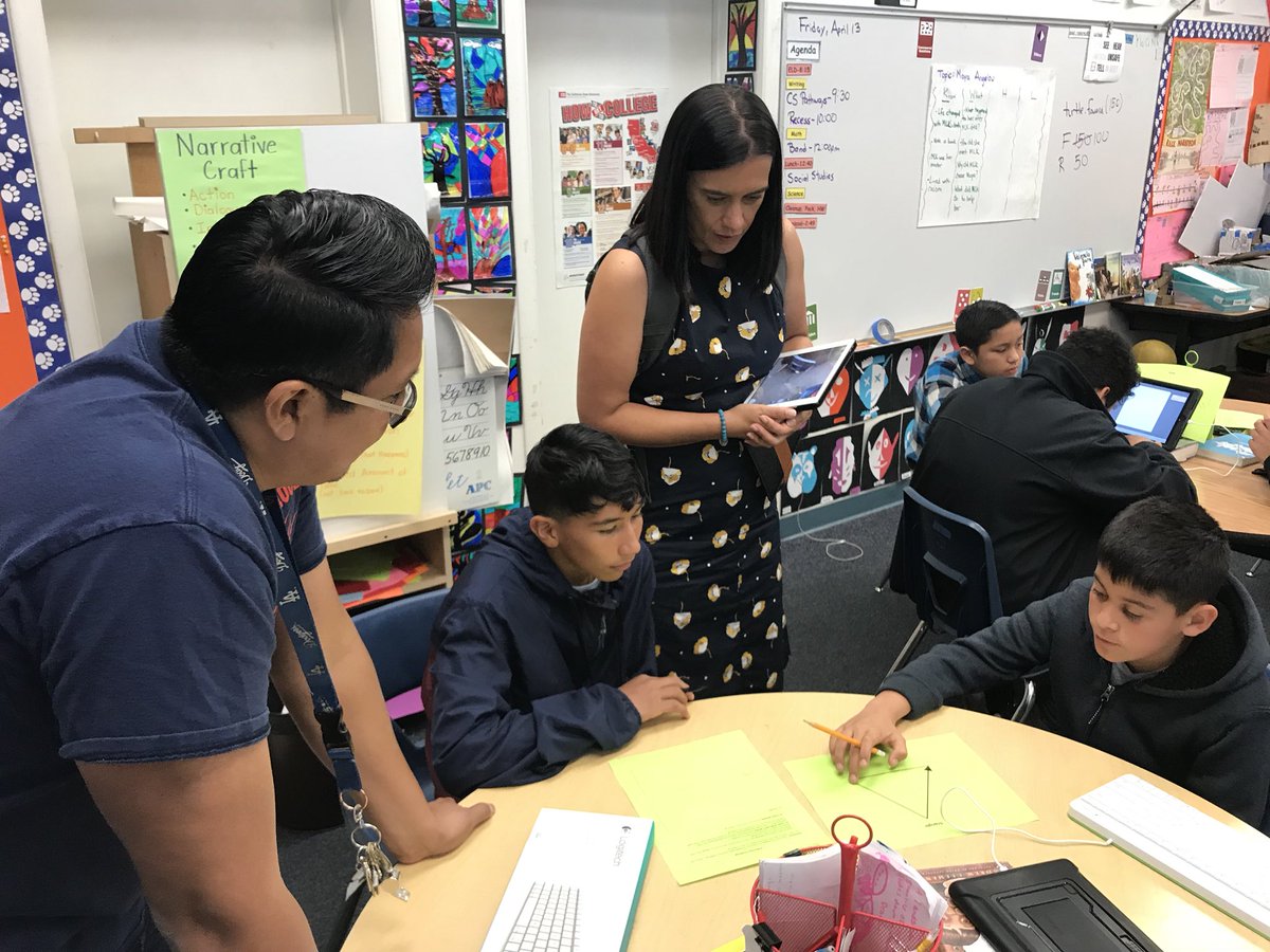 VPLions's tweet photo. VP Lions enthusiastically shared their learning with visitors from New Zealand and Huntington Park today! Robotics, integrated STEAM, choice-based creation apps, and programming were just a few highlights from our #appletour #vplearns #fsdlearns https://t.co/BBzM8URKHa