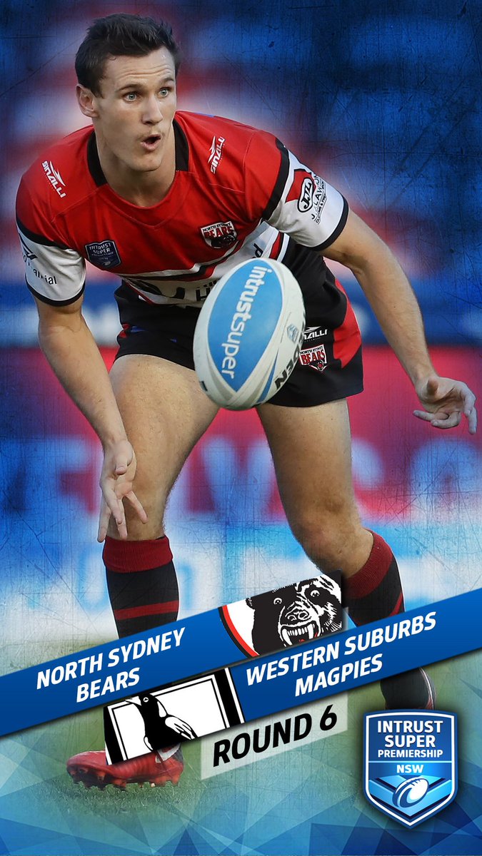 NSWCup's tweet photo. Time for the #JasonTaylorCup!
The @NthSydneyBears host the @WestsMagpies, live on @wwos.
πΊ #IntrustSuperPremiership https://t.co/83pH3YQjxQ