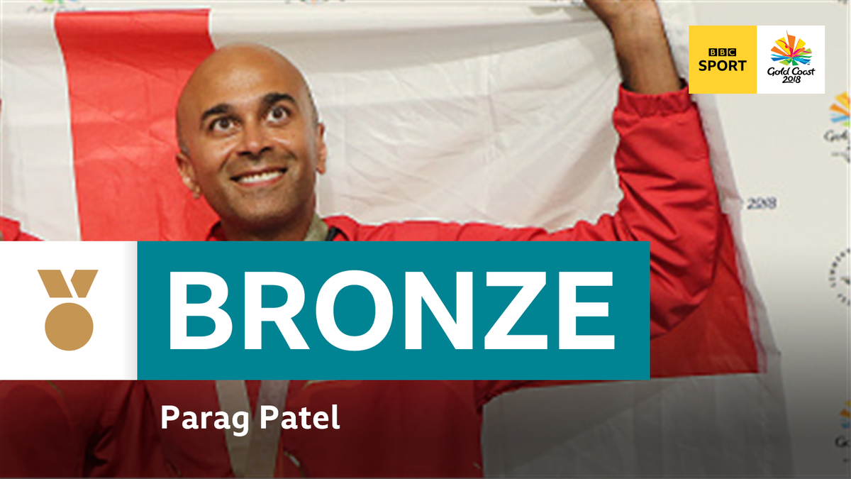 It has been some games for England's shooters.

Parag Patel adds to his gold in the pairs with bronze in the Queens Prize Individual.

#GC2018: bbc.in/2GURdcW