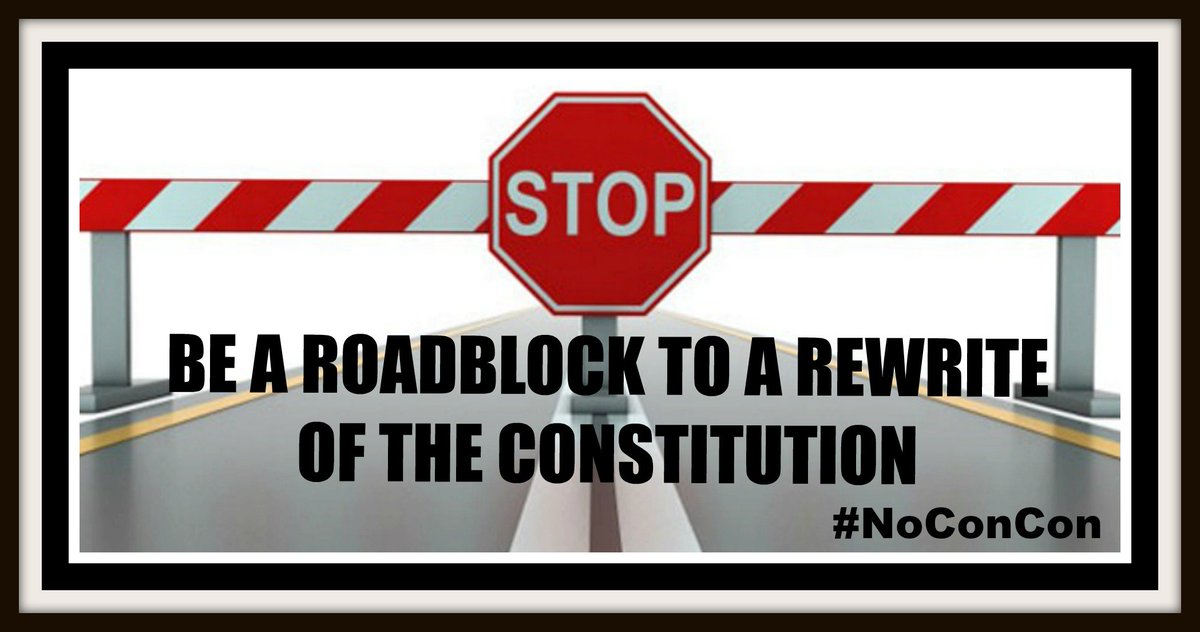 CaptainResists's tweet photo. Any & ALL reasons for a #ConventionOfStates lead to the same place
👉👉👉A #REWITE OF THE CONSTITUTION with NO Safeguards to protect it!💣
#ProtectTheConstitution #NoConCon #KochBrothers #BeARoadBlock
https://t.co/Mq8NHD4igs https://t.co/3YVxYU0Ldk