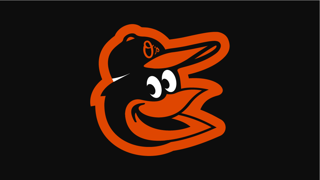 Baltimore oriole, but with an open mouth // Icterus galbula