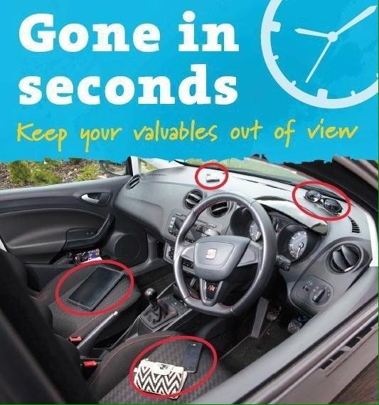 AbbyPoliceDept's tweet image. Wallet- check
Briefcase- check
Purse- check
Computer- check
Do YOU have all your favorite "things" out of your vehicle? Your Friday night reminder to collect your belongings and #LockUp
#LockItOrLoseIt #LockItOrLooted