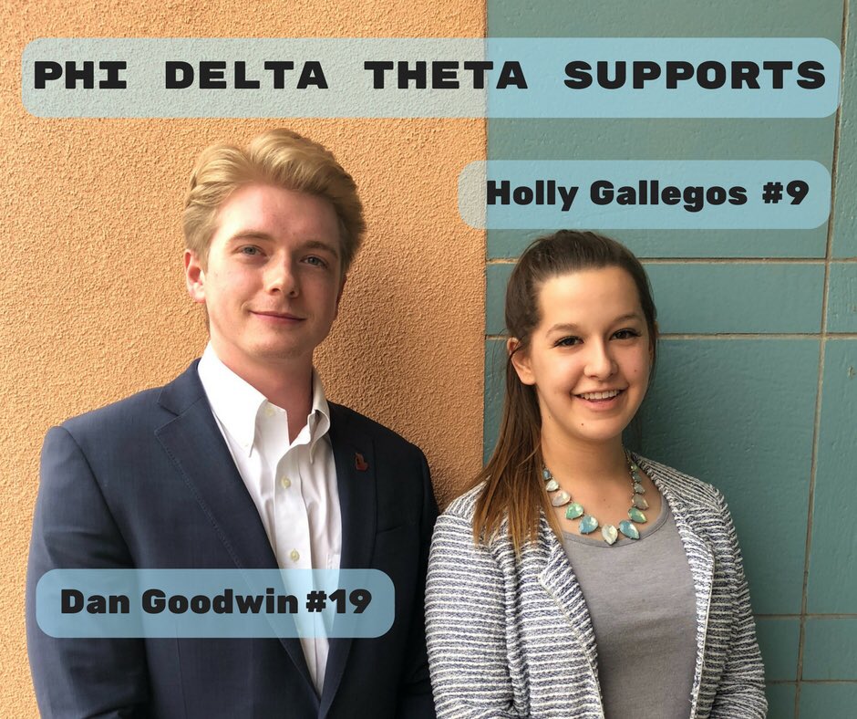 Don't forget Senate Elections take place next week from Monday at 9am to Wednesday at 5pm! Please make sure to vote for Dan Goodwin (#19) and <a href="/hollygallegos_/">holly g (◠‿◠✿)</a>  (#9) as well! Voting is on my.unm.edu