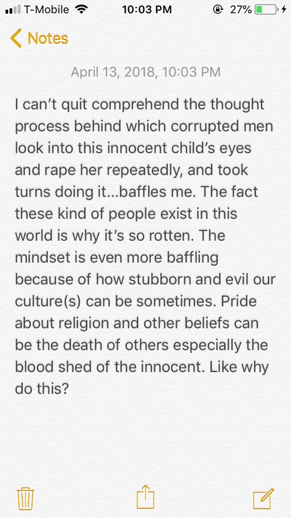 itsstephanysam's tweet photo. #JusticeforAsifa https://t.co/4lWpWK9FbJ