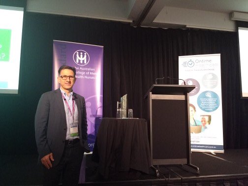 ACMHN's tweet photo. ##PMHC2018 An insightful workshop with VSA Managing Director Vahid Saberi. https://t.co/kU2XIDiCwc