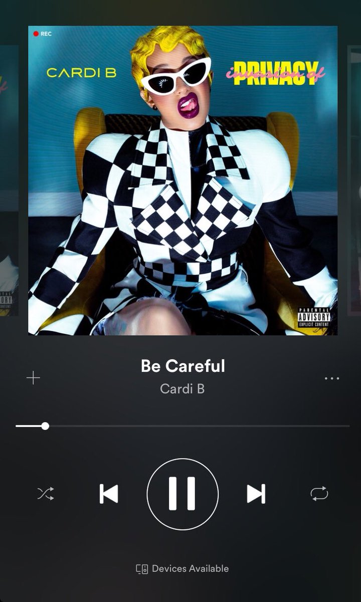 NavNadia's tweet photo. Been listening to the same track all day @iamcardib #bestsong https://t.co/xgDg8g9n9h
