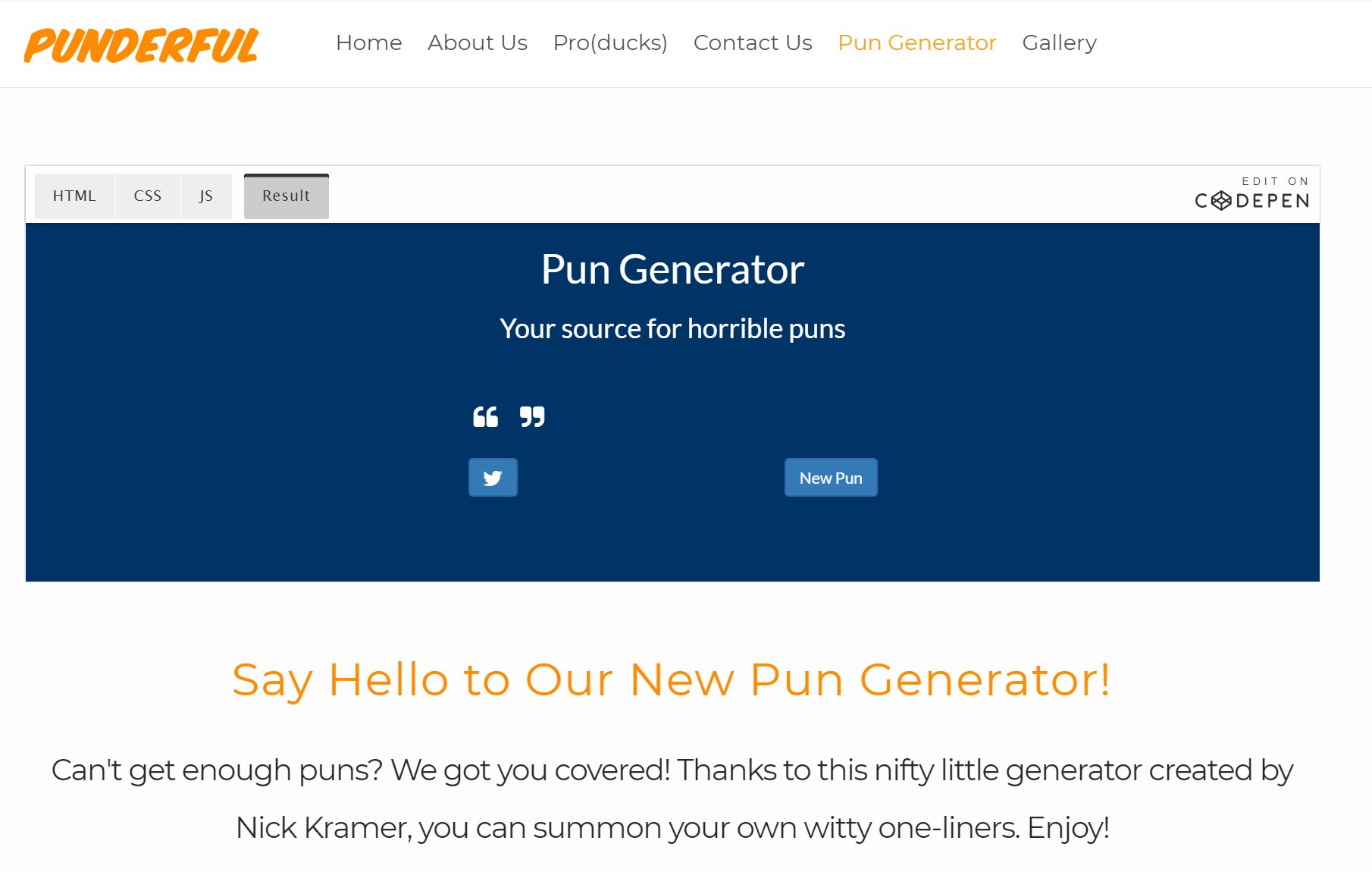 Five Twitter: "Presenting our new pun generator! Come our website at https://t.co/PobG0tnLse and try it out. In the meantime, learn about Ahvaan and their goal of education for