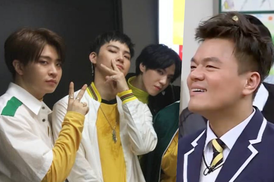 soompi's tweet photo. #GOT7 Dishes The Dirt On Working With #ParkJinYoung On Music https://t.co/DPv8b40EJM https://t.co/FJNBvE5pyq
