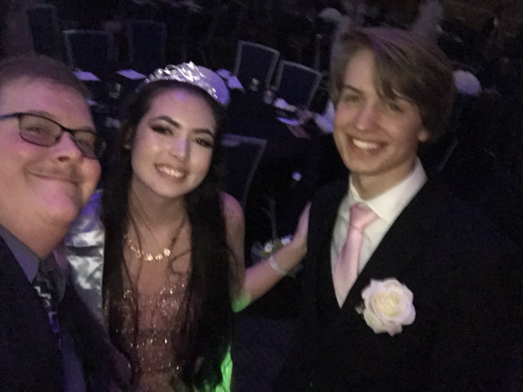 Culinary_Chef_P's tweet photo. Sooo Proud of you Kaysone @Deadicio for being the Sr Prom Queen https://t.co/tgLwco0OxB