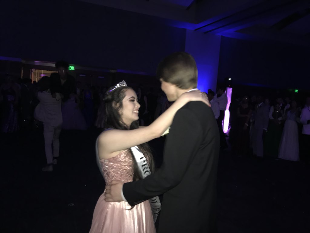 Culinary_Chef_P's tweet photo. Sooo Proud of you Kaysone @Deadicio for being the Sr Prom Queen https://t.co/tgLwco0OxB