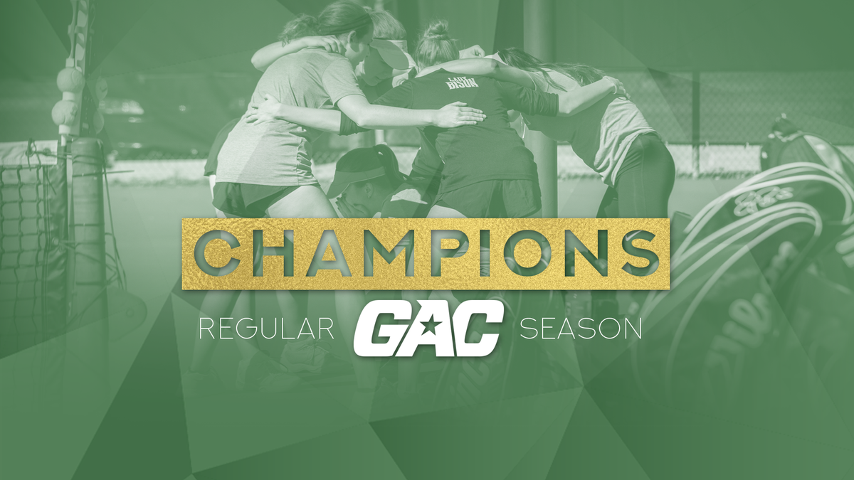OBU_Tennis's tweet photo. The Lady Bison defeat Harding, 5-1, to claim the outright @GACAthletics regular season 🏆!

#MakeOurStand https://t.co/zwYNMC59OC