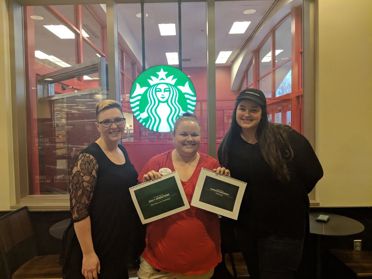 Had a great week getting to know these lovely ladies and AST certifing them! #starbucks #target #partners #T1331