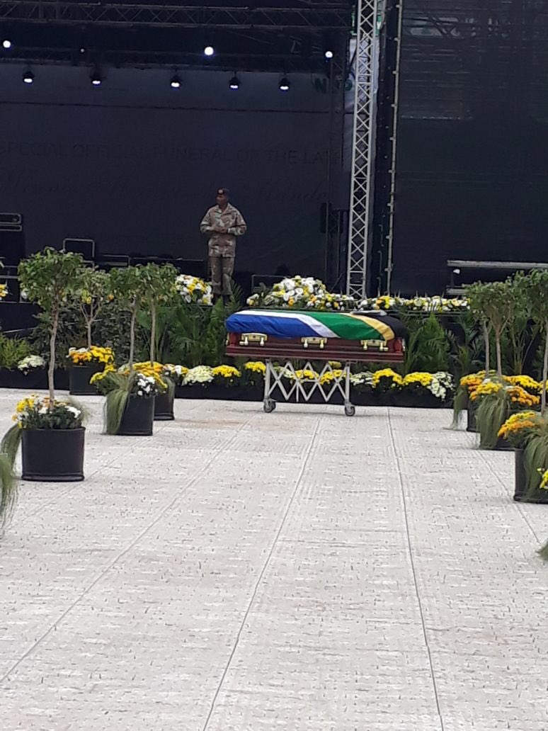 nirusha1415's tweet photo. Gates have been opened at Orlando Stadium. All safety and security arrangements for #WinnieMandelaFuneral have been done by the event organiser together with SAPS for this 36'000 capacity event. https://t.co/iPsAvHd1TE