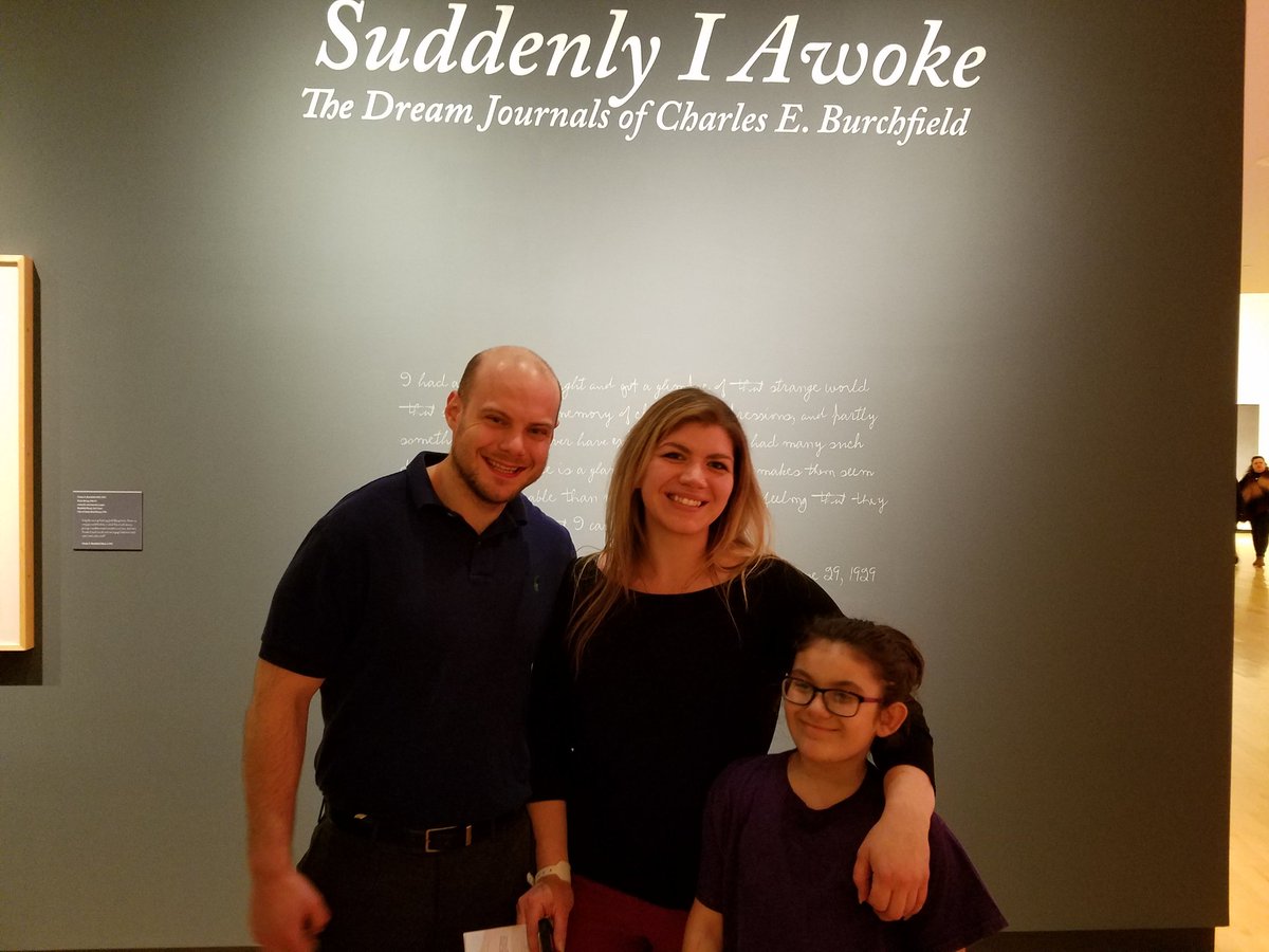 VCAssociation's tweet image. Some families from the Valley's Striving For Excellence Youth Program visited @BPArtCenter tonight, taking a docent led tour &amp;amp; taking part in an Art Scavenger Hunt designed by VCA Art Teacher Miss Brenna!