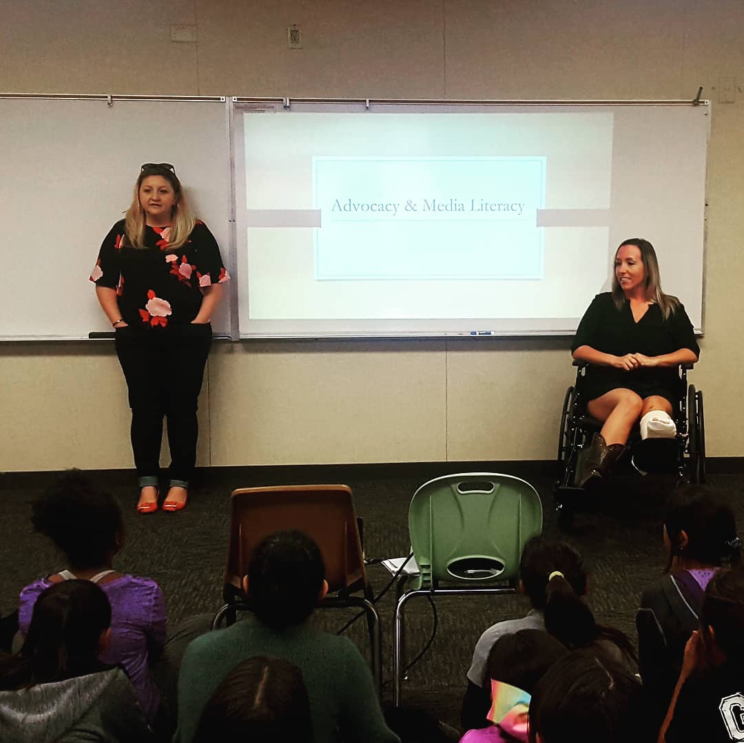 Wavedebate's tweet photo. Today, Waves Debate had the honor and joy of partnering with Dr. Elizabeth Smith to create and present a workshop on Advocacy & Media Literacy for the amazing 6th graders at the Girls' Athletic & Leadership Academy β€πβ€π
#wavesdebate #wavesfamily
#pepperdineuniversity #collab https://t.co/yCWX4o8CgA