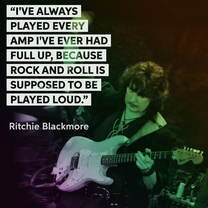  Happy 73rd birthday to the \"Man in Black\", Ritchie Blackmore! 