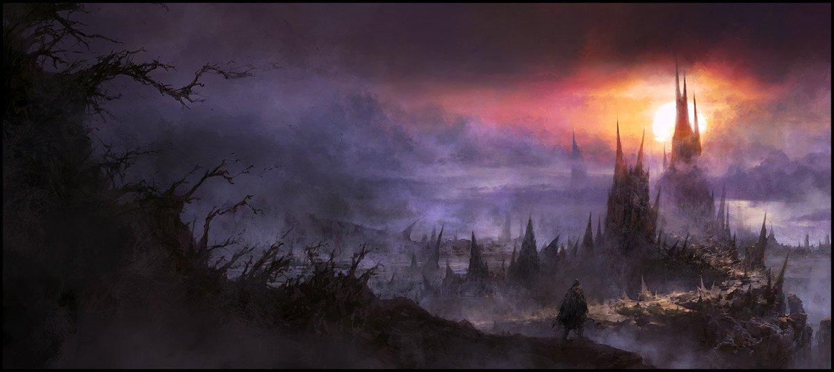 "Exile" by Chris Cold #ArtStationHQ artstation.com/artwork/Y3PdP